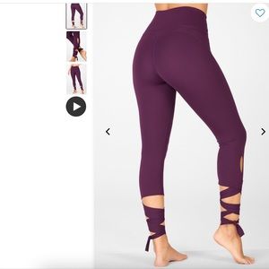 Fabletics PureLuxe Plum Leggings
